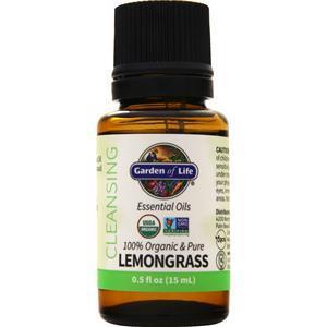 Garden Of Life 100% Organic Essential Oils Lemongrass 0.5 fl.oz