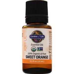 Garden Of Life 100% Organic Essential Oils Sweet Orange 0.5 fl.oz