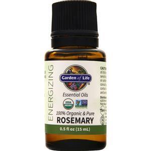 Garden Of Life 100% Organic Essential Oils Rosemary 0.5 fl.oz