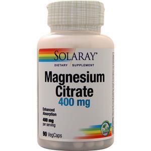 Solaray Magnesium Citrate  90 vcaps