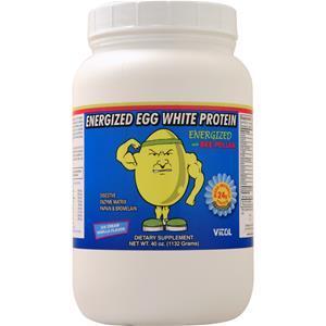 Vitol Energized Egg White Protein Ice Cream Vanilla 40 oz