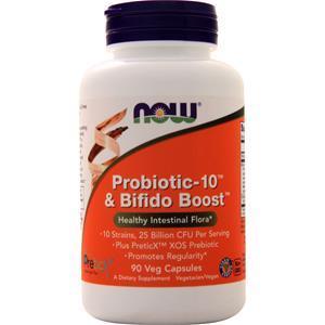 Now Probiotic-10 & Bifido Boost  90 vcaps