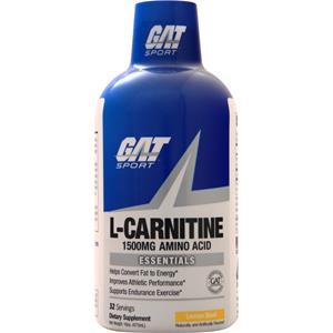 GAT L-Carnitine - Amino Acid Liquid (1500mg) Lemon Blast 16 oz