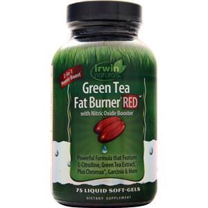 Irwin Naturals Green Tea Fat Burner Red  75 sgels