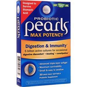 Nature's Way Probiotic Pearls - Max Potency  30 sgels