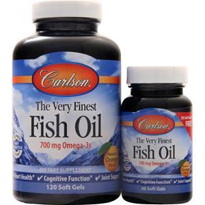 The Very Finest Fish Oil Orange 120+30 Shrink Wrap 150 sgels (DoD)