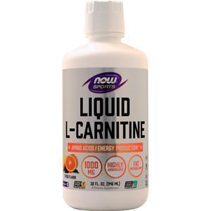 Now L-Carnitine Liquid (1000mg) Citrus 32 fl.oz