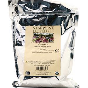 Starwest Botanicals Spirulina Powder - Organic  453.6 grams