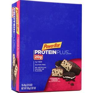 PowerBar Protein Plus Bar Cookies N Cream 15 bars