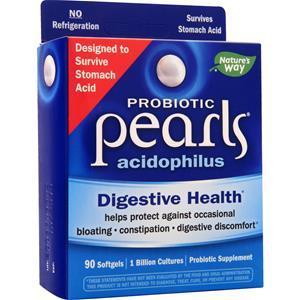 Nature's Way Probiotic Pearls - Acidophilus (Digestive Health)  90 sgels