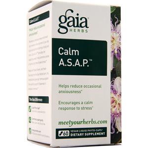 Gaia Herbs Calm A.S.A.P.  60 lcaps