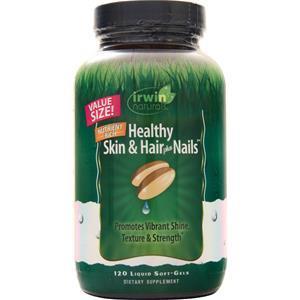 Irwin Naturals Healthy Skin and Hair plus Nails  120 sgels