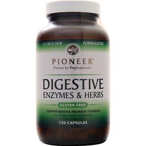 Pioneer Digestive Enzymes & Herbs  120 vcaps