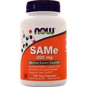 Now SAMe (200mg)  120 vcaps