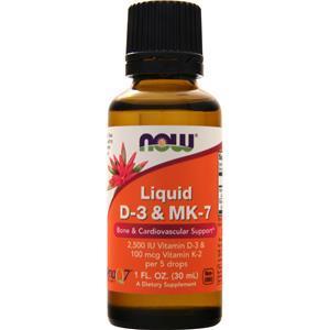 Now D-3 & MK-7 Liquid  1 fl.oz