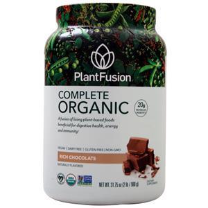 PlantFusion Complete Organic Rich Chocolate 2 lbs