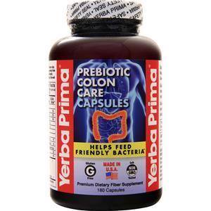 Yerba Prima Prebiotic Colon Care Capsules  180 caps