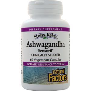 Natural Factors Ashwagandha Sensoril  60 vcaps