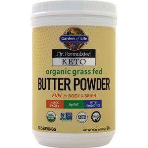 Garden Of Life Dr. Formulated Keto - Organic Grass Fed Butter Powder  300 grams