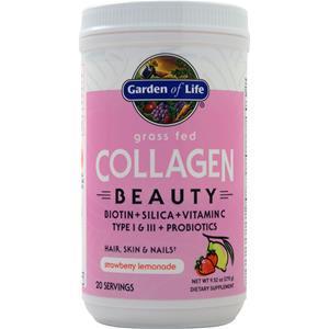 Garden Of Life Grass Fed Collagen - Beauty Strawberry Lemonade 270 grams