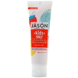 Jason Kids Only Toothpaste Strawberry 4.2 oz