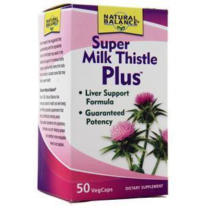 Natural Balance Super Milk Thistle Plus  50 vcaps