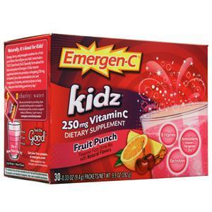 Alacer Emergen-C Kidz Fruit Punch 30 pckts