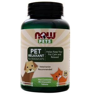 Now Pets Pet Relaxant for Dogs/Cats  90 tabs