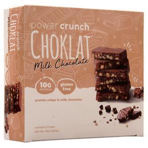 Power Crunch Choklat Crunch Bar Milk Chocolate 12 bars