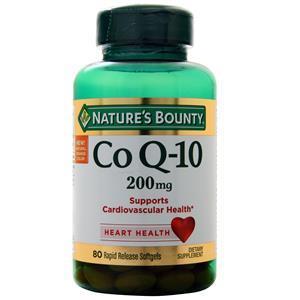 Nature's Bounty Co Q-10 (200mg)  80 sgels