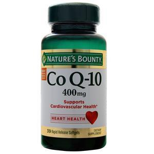 Nature's Bounty Co Q-10 (400mg)  39 sgels