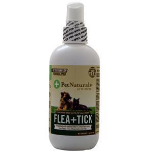 Pet Naturals Of Vermont Flea + Tick For Dogs and Cats 8 oz