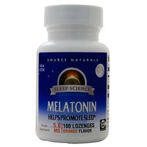 Source Naturals Melatonin (5mg) Orange 100 lzngs