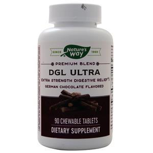 Nature's Way DGL Ultra - Premium Blend German Chocolate 90 tabs