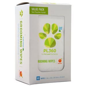 PL360 Plant Based Grooming Wipes Mandarin 80 wipes