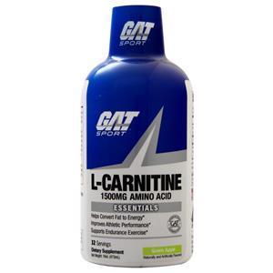 GAT L-Carnitine - Amino Acid Liquid (1500mg) Green Apple 16 oz