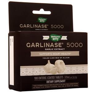 Nature's Way Garlinase 5000  100 tabs