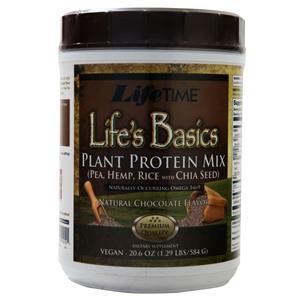 Lifetime Life's Basics - Plant Protein Natural Chocolate 1.29 lbs