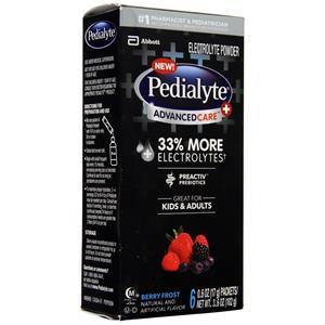 Abbott Pedialyte Advanced Care Berry Frost 6 pckts