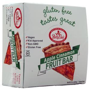 Betty Lou's Gluten Free Fruit Bar Apple Cinnamon 12 bars