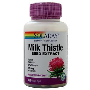 Solaray Milk Thistle Extract (175mg)  120 vcaps