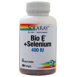 Solaray Bio E +Selenium  120 sgels