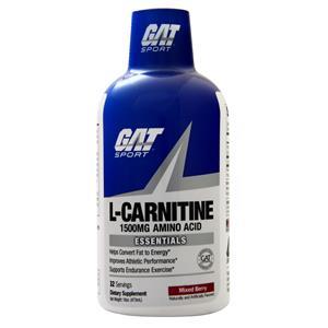 GAT L-Carnitine - Amino Acid Liquid (1500mg) Mixed Berry 16 oz