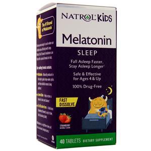 Natrol Kids - Melatonin Sleep Strawberry 40 tabs