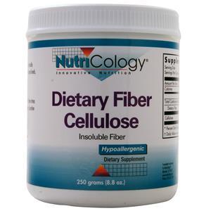 Nutricology Dietary Fiber Cellulose  250 grams