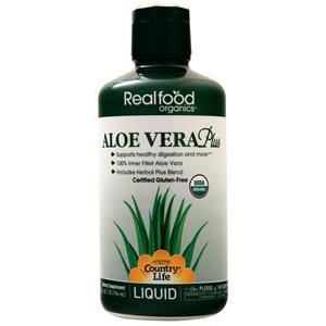 Country Life Real Food Organics - Aloe Vera Plus  32 fl.oz