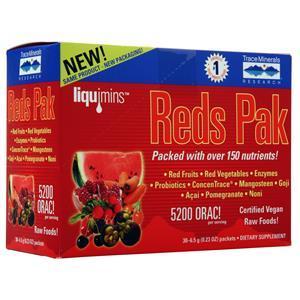 Trace Minerals Research Reds Pak  30 pckts