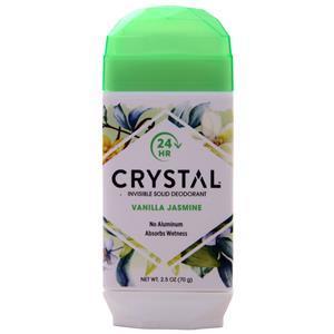 Crystal Invisible Solid Deodorant Vanilla Jasmine 2.5 oz