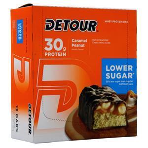 Forward Foods Detour Bar - Low Sugar Caramel Peanut 12 bars