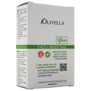 Olivella Face & Body Bar Soap Classic 5.29 oz